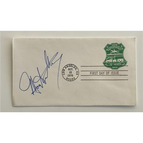 Morey Amsterdam signed first day cover