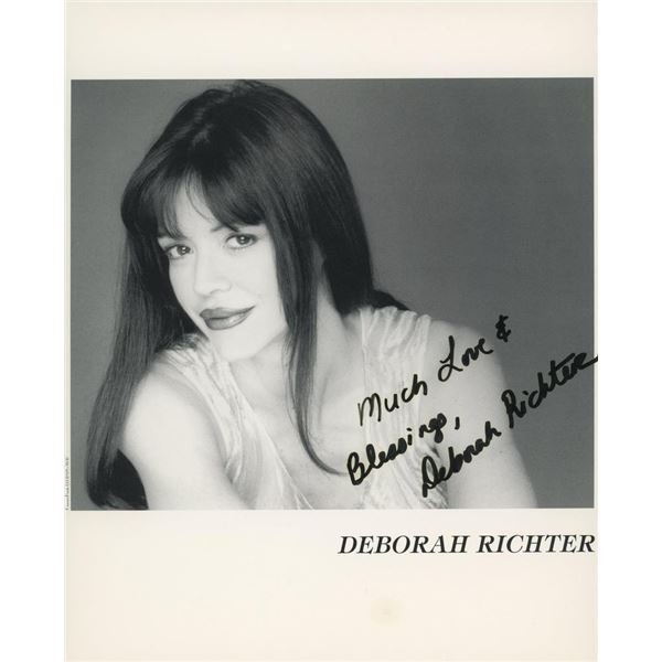 Cyborg Deborah Richter signed photo