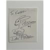 Image 1 : Dan Piraro signed note with Bizarro sketch