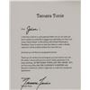 Image 1 : Law And Order SVU Tamara Tunie signed letter