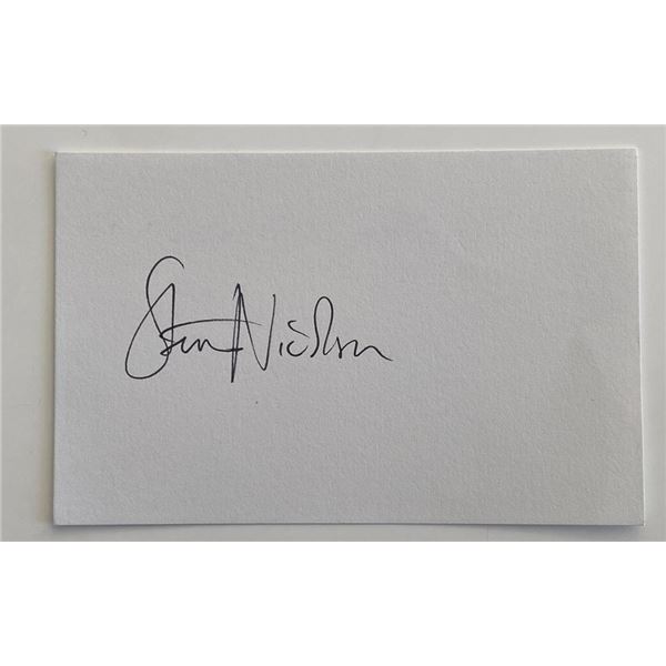 Stan Nicholsonoriginal signature