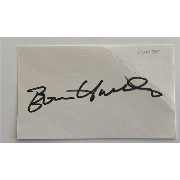 Author Evan Hunter original signature