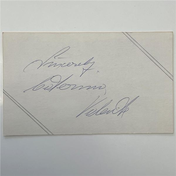 Caterina Valente original signature