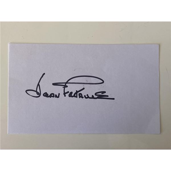 Born To Be Bad Joan Fontaine  original signature