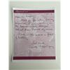 Image 1 : JFK Assassination Betty Dragoo Young signed note