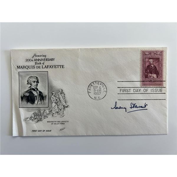 The Crystal Cave Author Lady Mary Stewart signed commemorative cover