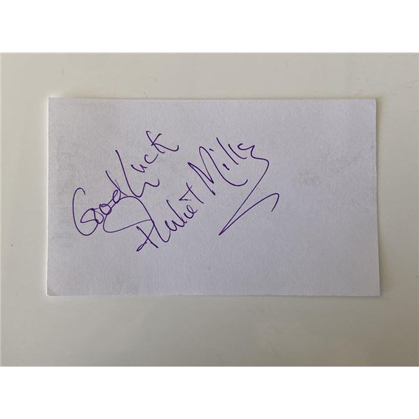 Beyond The Door Juliet Mills original signature