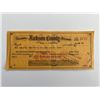 Image 2 : John L. Sullivan 1934 signed check