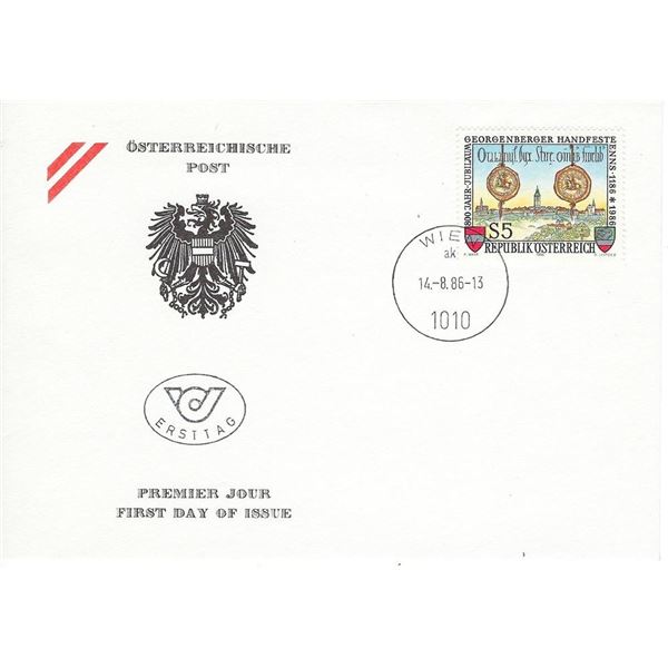 Austria First Day Cover