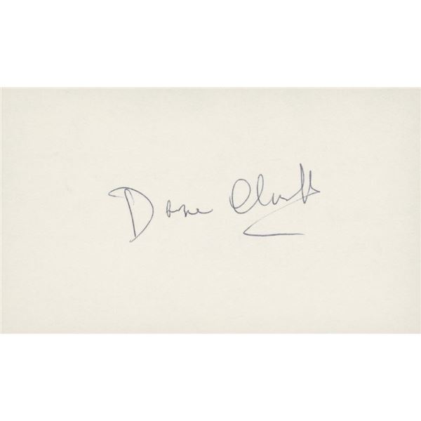 Dane Clark "Comedian"signature cut
