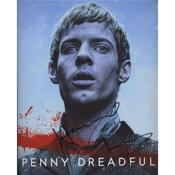 Penny Dreadful Harry Treadaway signed mini poster