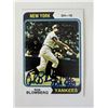 Image 1 : New York Yankees Ron Blomberg signed autograph card