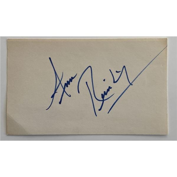 Ann Reinking original signature