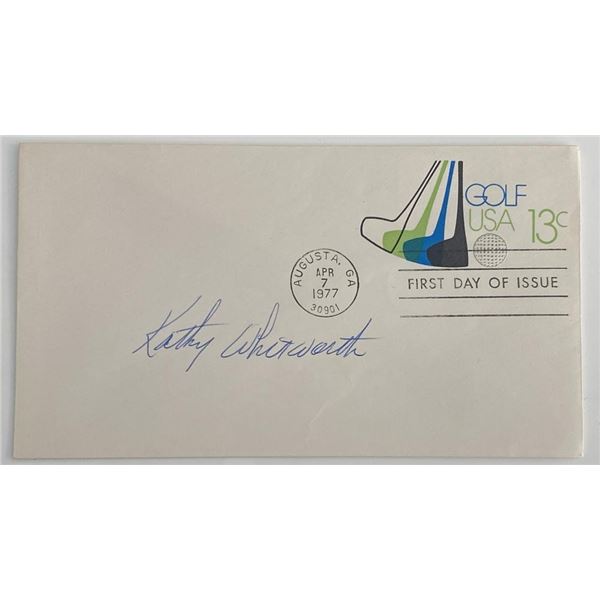 Kathy Whitworth signed cover