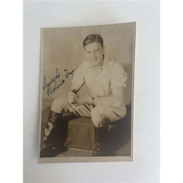 Academy Award Winner Richard Dix signed photo