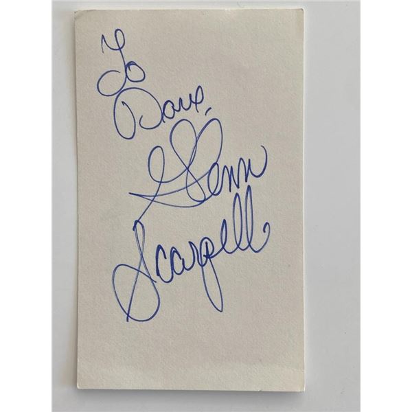 Glenn Scarpelli original signature