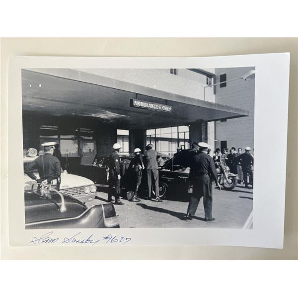 Dallas Police Officer Sam Sorsby signed photo