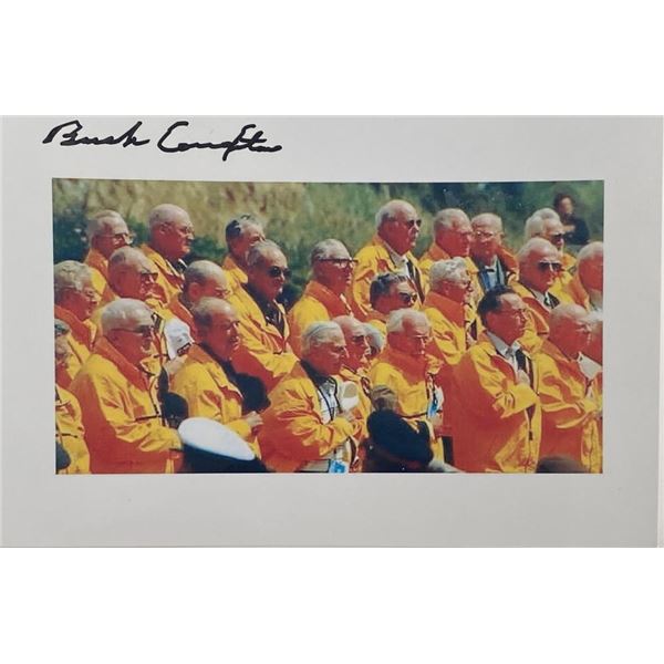 Band of Brothers D-Day, Bulge WWII 101st AB signed photo