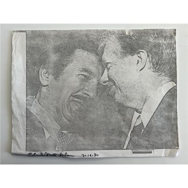 WWII pilot signed photo