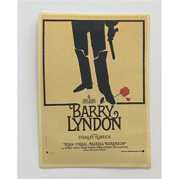 Barry Lyndon movie sticker