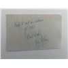 Image 1 : Actor Roy Dotrice signed note