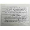Image 1 : JFK Assassination Ernest Brandt signed note