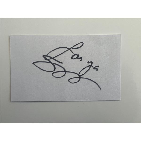 Country singer Stella Parton original signature