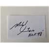 Image 1 : HOF Michael Cosley original signature