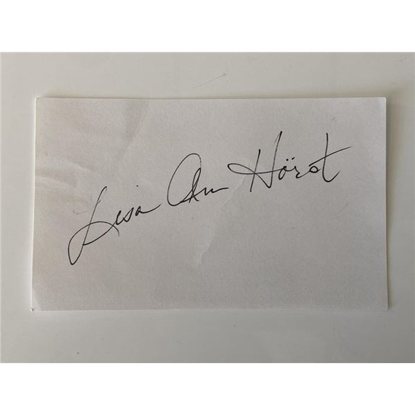 PGA golfer Lisa Ann HÃ¶rst original signature