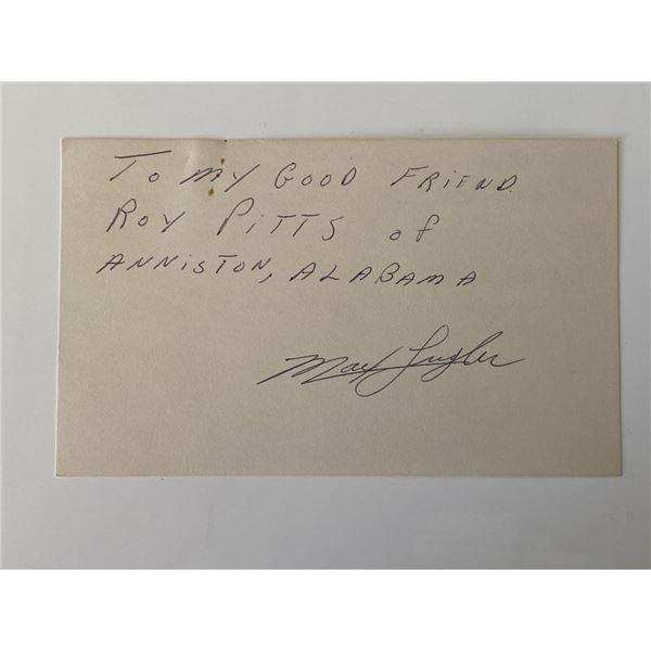 LSU Tigers Max Fugler original signature