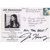 Image 2 : Crossing Jordan Jill Hennessy signed promo postcard