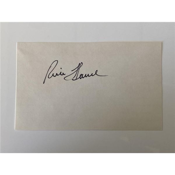 Astronaut Frederick Hamilton "Rick" Hauck original signature