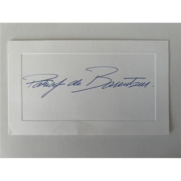 Author Maurice Collins original signature