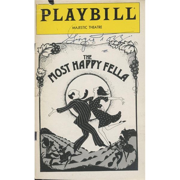 Giorgio Tozzi signed Playbill