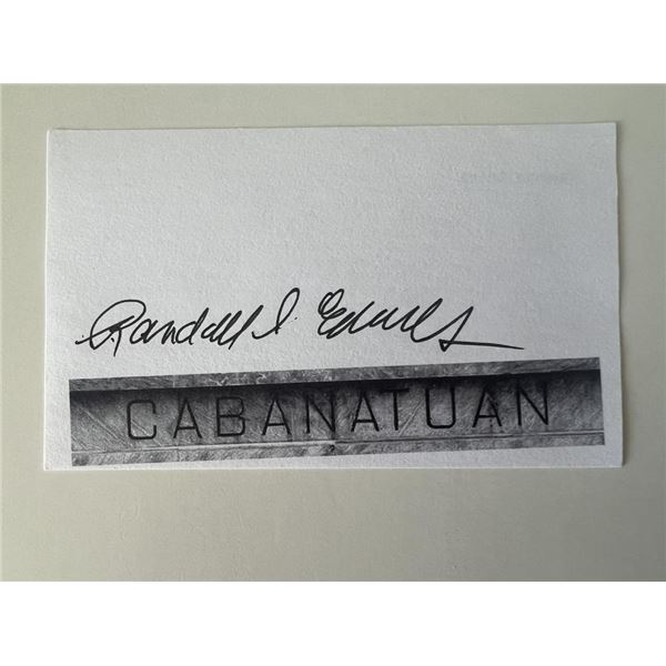 WWII Randall S. Edwards original signature