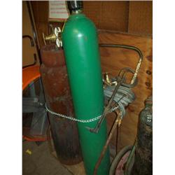 CUTTING TORCH ON DOLLY