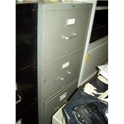 GREY FILING CABINET