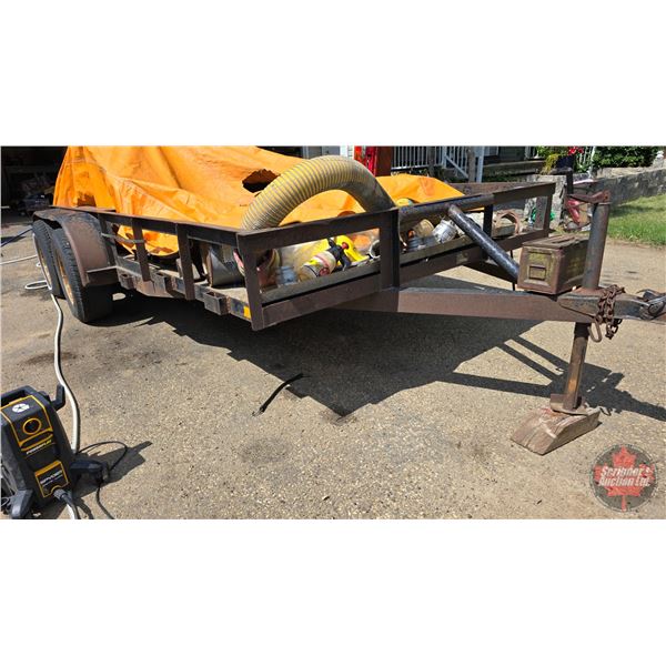 HOLT FLATDECK UTILITY TRAILER :  Tandem Axle : 16ft
