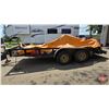 Image 4 : HOLT FLATDECK UTILITY TRAILER :  Tandem Axle : 16ft