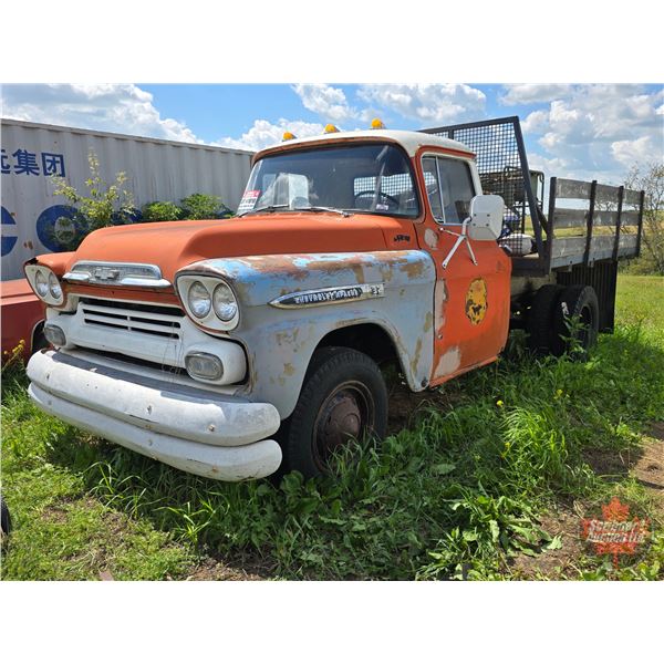 1958 CHEV 1 Ton Dually : Apache 32 (Not Running)