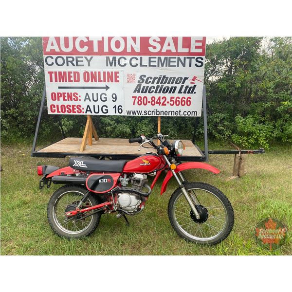 Dirtbike : HONDA XL100s