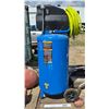 Image 1 : Mastercraft Portable Air Compressor : 110 Volt : with Hose (Compressor Measures : 46"H)