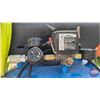 Image 5 : Mastercraft Portable Air Compressor : 110 Volt : with Hose (Compressor Measures : 46"H)