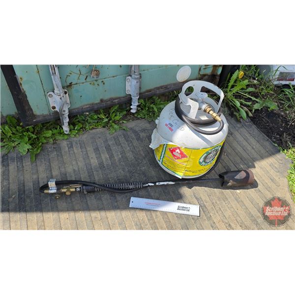 Tiger Torch with Propane Tank