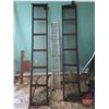 Image 1 : Steel Ramps (2) : 8'L x 16"W c/w Single Foldable Steel Ramp