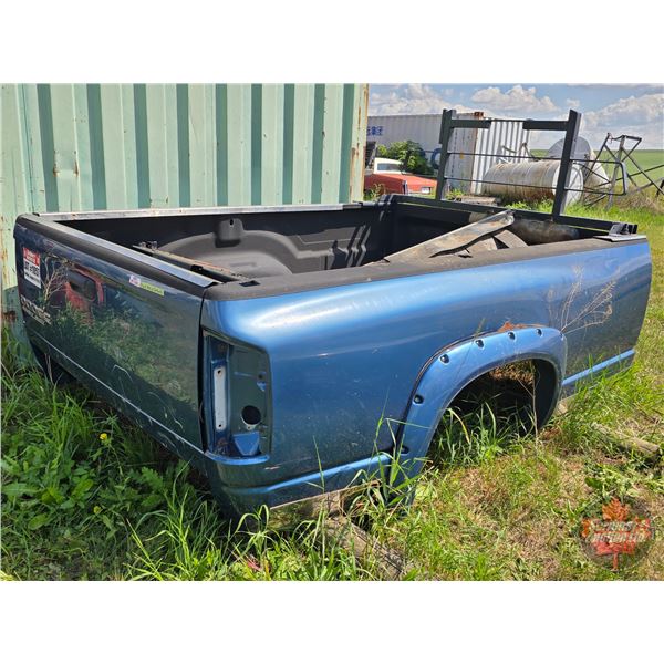8' Dodge Truck Box w/Headache Rack c/w  DSP 5th Wheel Hitch, Rear Bumper, 5th Wheel End Gate, R
