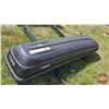 Image 1 : Thule Lockable Car Roof Top Storage w/Rails & Ski Clamps