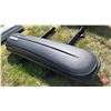 Image 3 : Thule Lockable Car Roof Top Storage w/Rails & Ski Clamps