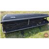 Image 6 : Thule Lockable Car Roof Top Storage w/Rails & Ski Clamps