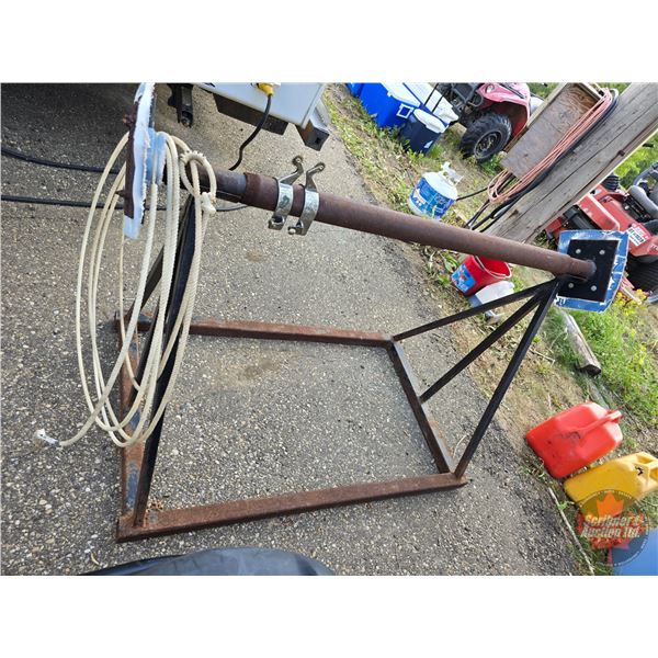 Roping Dummy w/Lariat & Spurs